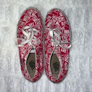Vans in pretty good condition size 5.5 youth but fits 7 in womens
